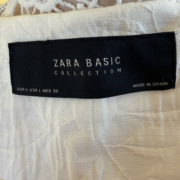 Zara Basic Collection Cream Jacket - Picture 6 of 8